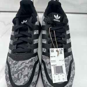 Adidas Black and White Sneakers